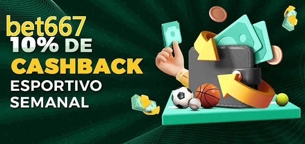 10% de bônus de cashback na bet667